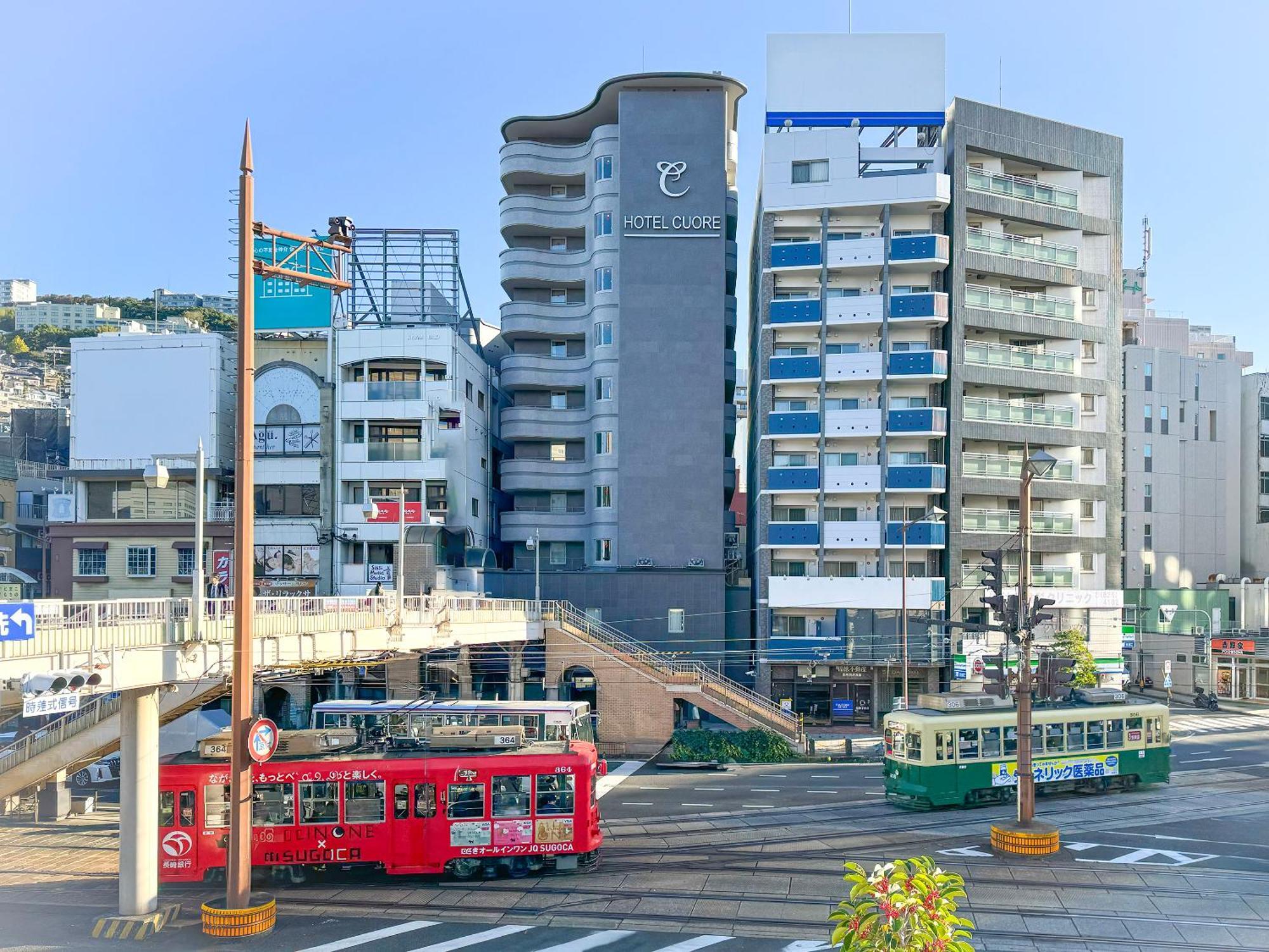 Hotel Cuore Nagasaki Ekimae Exterior foto