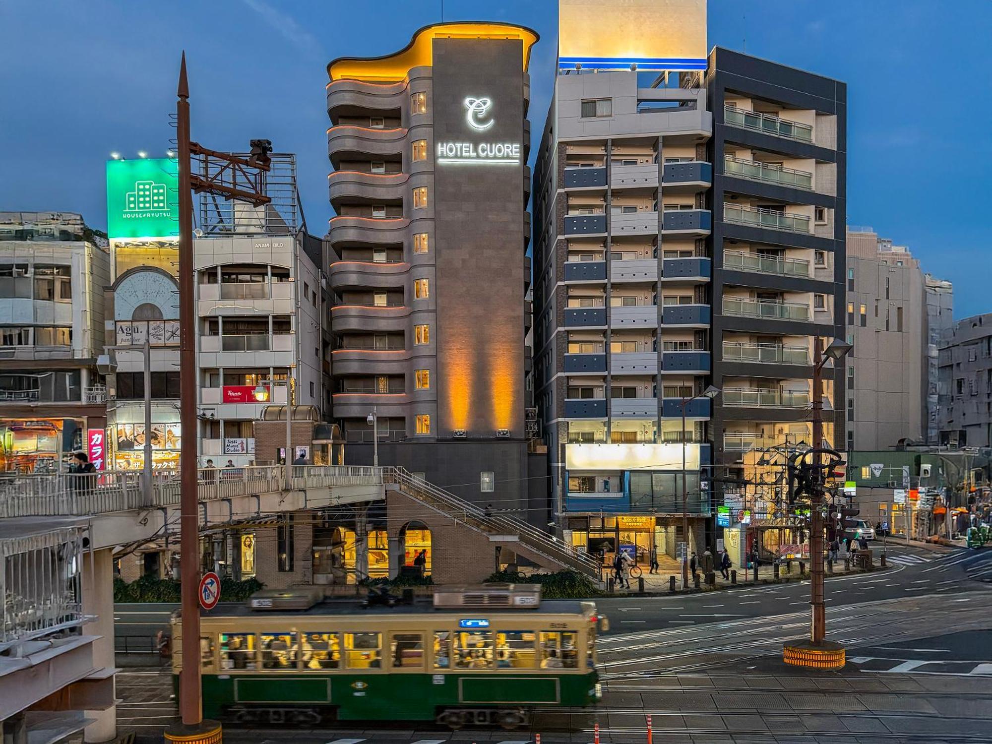 Hotel Cuore Nagasaki Ekimae Exterior foto